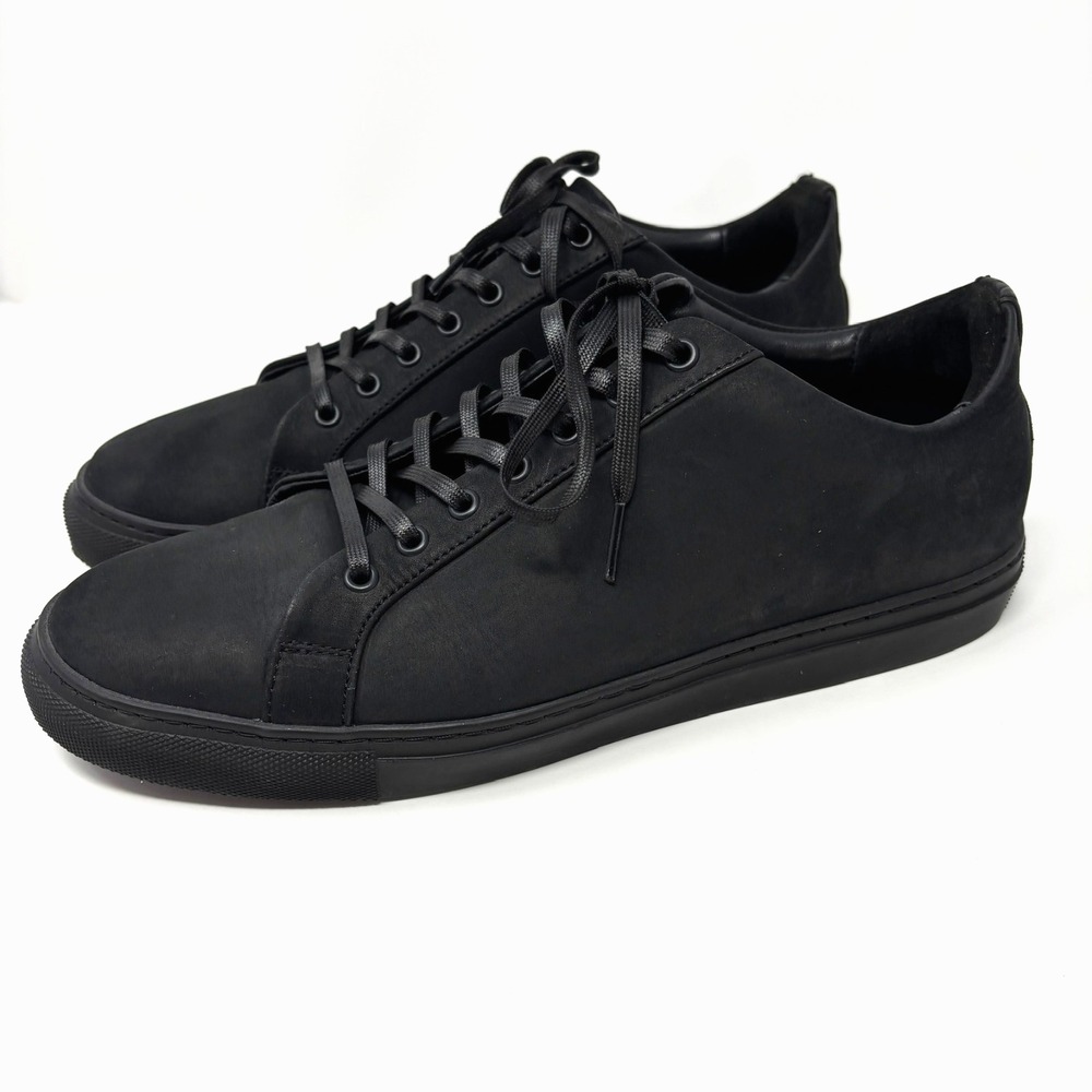 Thursday Boot Company Shoes Mens 10.5 Black Leather Premier Low Top Sneakers